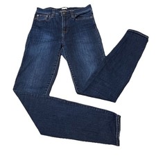 J. Crew Size 26 Women  s Mid Rise Skinny Stretch Blue Jeans