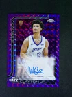 2025 Topps Walter Clayton Jr. Chrome Rookie Autographs (Raw)