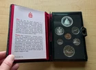 1976 Canadian Mint Proof Set - 7 coins ~ 50% silver Parliament Library dollar