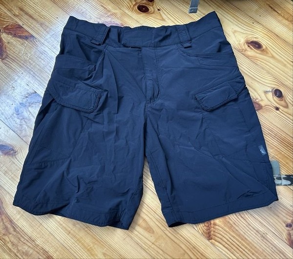 Men Helikon-Tex Shorts Black PolyCotton 32