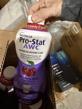 Nutricia Pro-Stat Advanced Wound Care AWC Wild Cherry Punch 30 Oz Exp 03/26