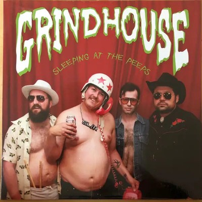 LP Grindhouse Sleeping At The Peeps INCL. TEA TOWEL, POSTER, BUTTON STICKERS