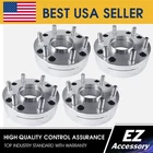 4 Wheel Adapters 5x5.5 to 6x5.5 6-Lug Tacoma Wheels on RAM 1500 Hub Centric