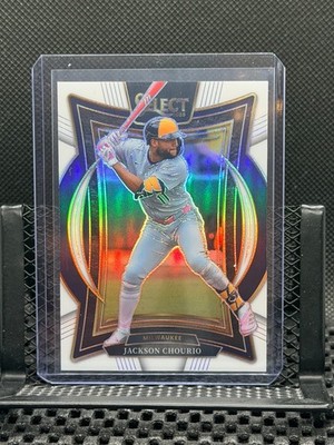 Jackson Chourio 2025 Select -  Concourse - White Prizm #69/99 - #90 Brewers