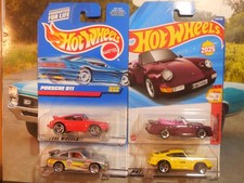 Hot Wheels Porsche 911 LOT 4 TURBO CABRIOLET GT3 CUP 995 590 THEN FE FREE SHP