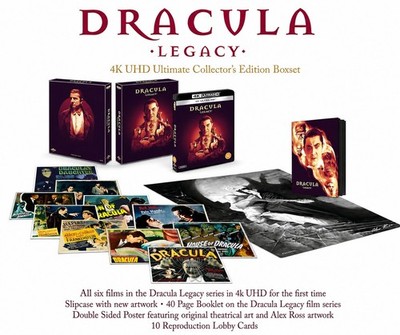 Dracula Legacy Ultimate Collector's Edition 4K + Blu-ray Region Free