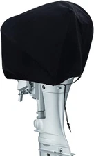 Universal Trailerable Boat Outboard Motor Black Cover fits 150 to 250 HP Engines