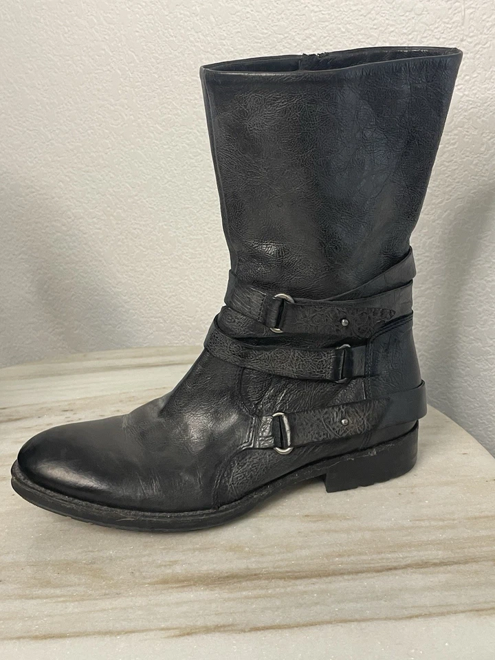 Vera Wang Lavender Label Black Boots sz  8.5 Women’s Black With Buckle - Image 4 of 4