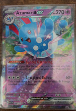 Pokémon TCG Pokémon Azumarill Ex Double Rare Holo