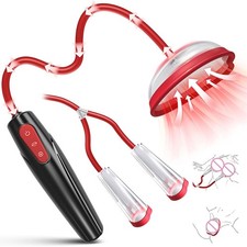 Nipple-Sucker-Vibrator-Rechargeable-Clit-Massager-Suck Oral for Women Lubricants