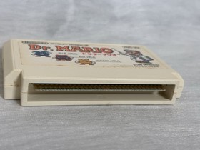 Dr. Mario Nintendo Famicom FC CIB Boxed with Manual Japan Import Untested HVC-VU