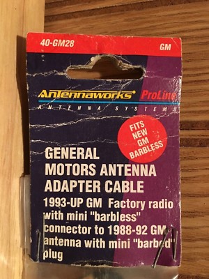 Metra 40-gm10 Gm Antenna Adapter | Meses sin interés