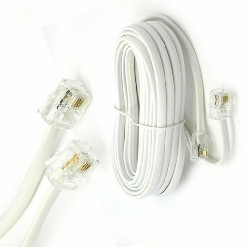 RJ11 to RJ-11 Cable Lead ADSL Sky Broadband Internet Router Modem DSL ...