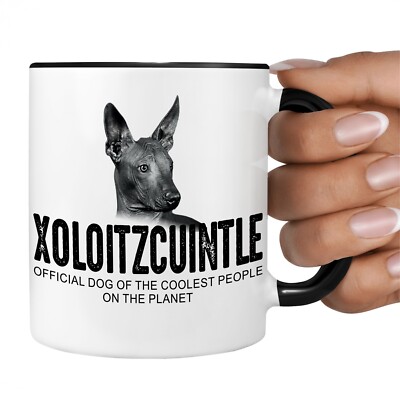 Xoloitzcuintle Xolo Official Dog cool Tasse Kaffee lustig Kaffeebecher happy Des