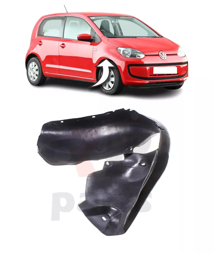 FOR VW UP 12 16 SEAT MII 12 18 NEW FRONT FENDER MUD GUARD SPLASH