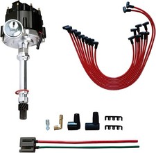 MAS Performance HEI Distributor  Spark Plug Wires  Free Pigtail Wire Harnes...
