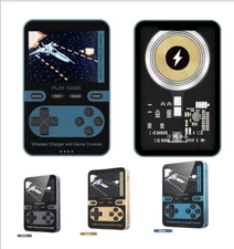 2in1 Handheld Video Game Console Built in 500 Classic Games with Power Bank-GIFT