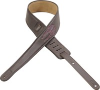 Levy's Guitar Strap Mg62e01-dbr, 2.5 Tapering To 1 Garment Leather, Dark Brown on sale Levy's Guitar Strap Mg62e01-dbr, 2.5 Tapering To 1 Garment Leather, Dark Brown on sale