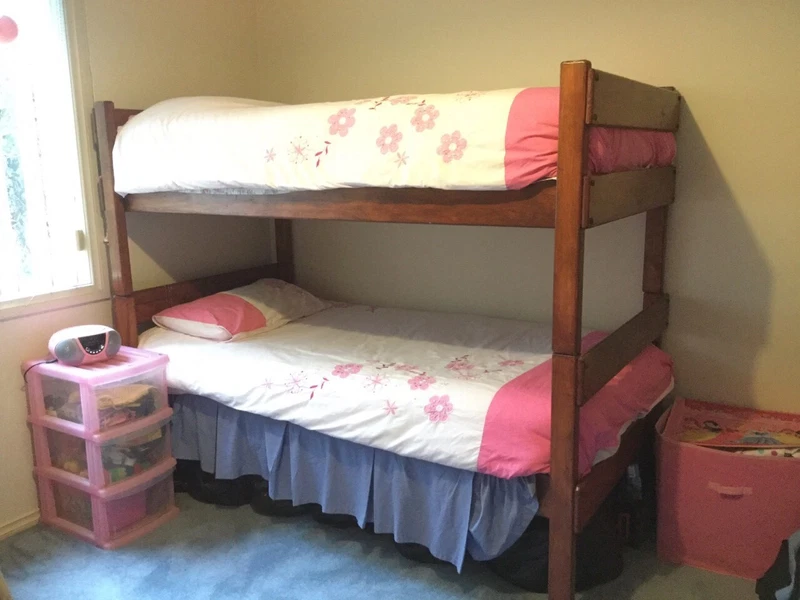 Timber Single Bunk Bed Beds Gumtree Australia Outer Shepparton Timber Single Bunk Bed