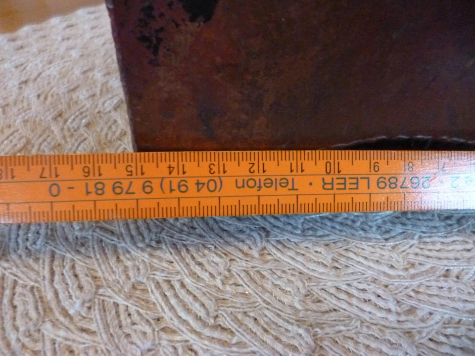 Moderne Designer Kupfer-Vase,massiv,4,2kg,Sahne-Stück !!! - Bild 4 von 4