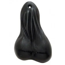 10" BULL NUT'S (NEW) BIG RIG DANGLER BALLS - BLACK TRUCK NUTZ