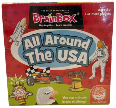 New Brain Box All Around the USA Learning Game by MindWare