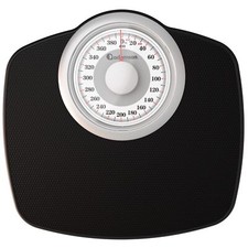 A25W Scales for Body Weight - Up to 400 LB - 5.3" Dial on 12.4" x 10.2" Platf...