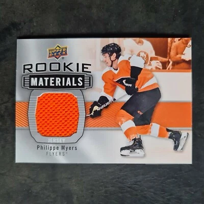 2019-20 Upper Deck Rookie Materials #RMPM Philippe Myers  - Bild 1 von 2