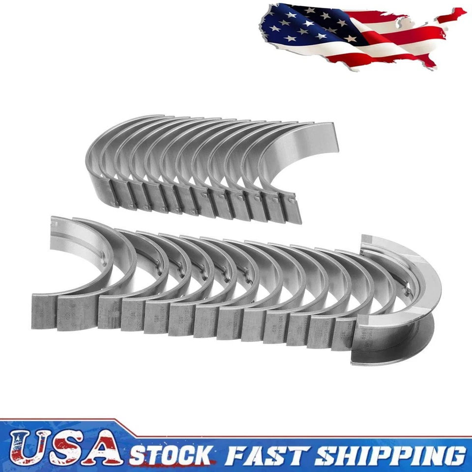 Juego de rodamientos principales y de varilla para BMW 128i 328i 335i 528i 740Li X3 X5 N52 N54 N55 3.0 Foto 4 de 4