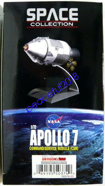 DRAGON 50374 APOLLO 7 COMMAND SERVICE MODULE CSM 1/72 FINISHED