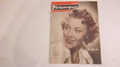 October 8th 1949, PICTUREGOER, Glynis Johns, Adele Jergens, David Farrar, Anouk.