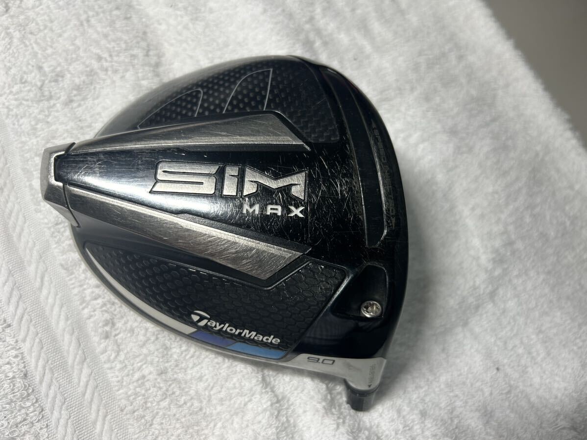 TaylorMade SIM ドライバー 9° TaylorMade driver SIM 9.0 degree 1W Head Only Right Handed