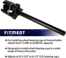 Replace For Otc 7180 Bearing Cup Replacer Heavy-dut Fit 3 58 To 6 12 Od
