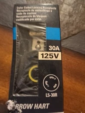 Eaton Arrow Hart 30A 125V AHCL530R Color Coded Locking Receptacle L5-30R