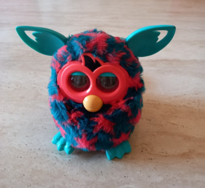 ***HASBRO FURBY BOOM ORANGE STERNE GRÜN BLAU INTERAKTIVES ELEKTRONISCHES HAUSTIERSPIELZEUG***