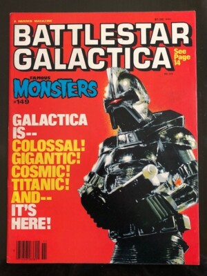 洋画・外国映画 Famous Monsters #149 Battlestar FAMOUS MONSTERS 149 1978 BATTLESTAR GALACTICA RARE VINTAGE 1st