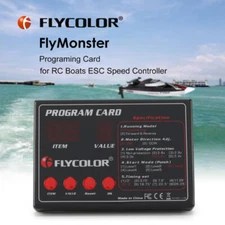 50A/70A/90A/120A/150A RC boat ESC Programing Card For RC ESC Speed Controller
