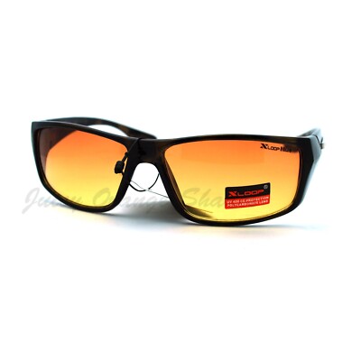 HD Lens Sunglasses High Definition Driving Lens Rectangular Sports Tortoise