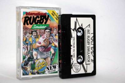 INTERNATIONAL RUGBY SIMULATOR USED GREAT ZX SPECTRUM CODEMASTERS PAL GD1 59834