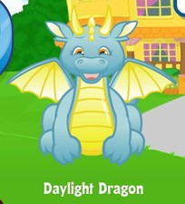 Webkinz Classic Daylight Dragon - hm9374 Promo Pet - Virtual Adoption Code Only