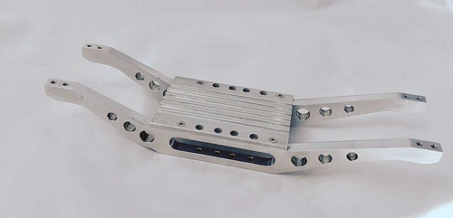T-Maxx 4908 Machined finished Billet Aluminum bottom braces