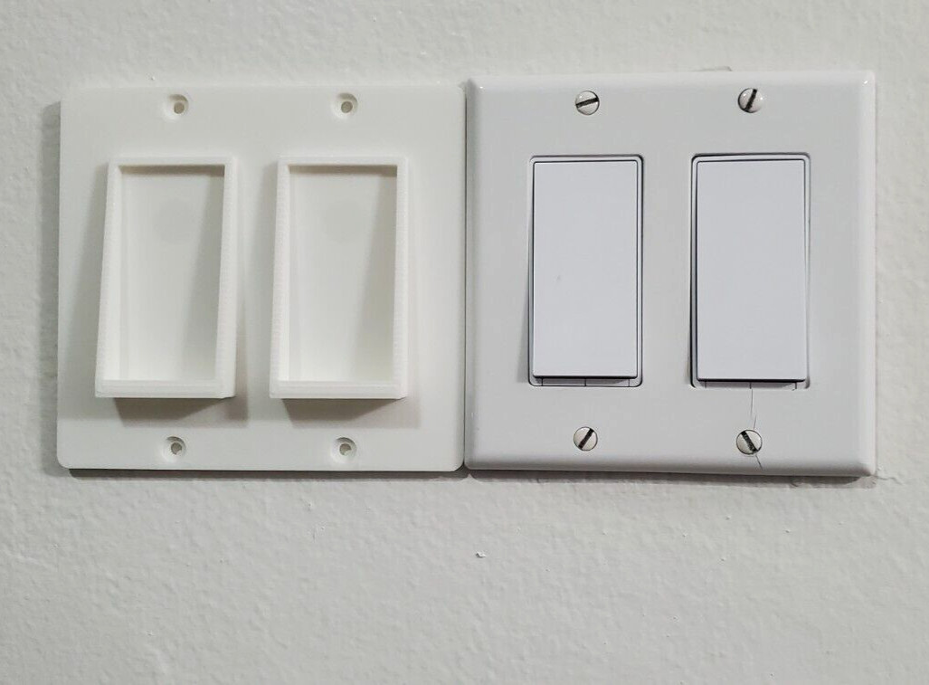 Lutron Pico Smart Remote Control Cas&eacute;ta Wireless Dimmer Double Wall Plate Mount