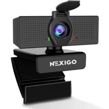 1080P Webcam for Video Conferencing Teaching Streaming Gaming with Built-In Mic