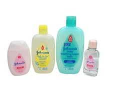 Johnson's Baby Soothing Vapor Bath For Colds Comforts Fussy Babies Lot Of 4