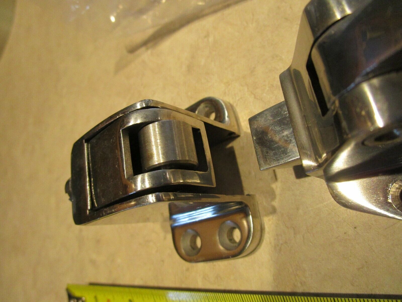 Polar 506 Stainless Steel Refrigerator Lock with 5/8 to 1-1/4