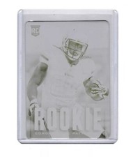2013 Panini Prestige Cordarrelle Patterson RC 1/1 Yellow Printing Plate