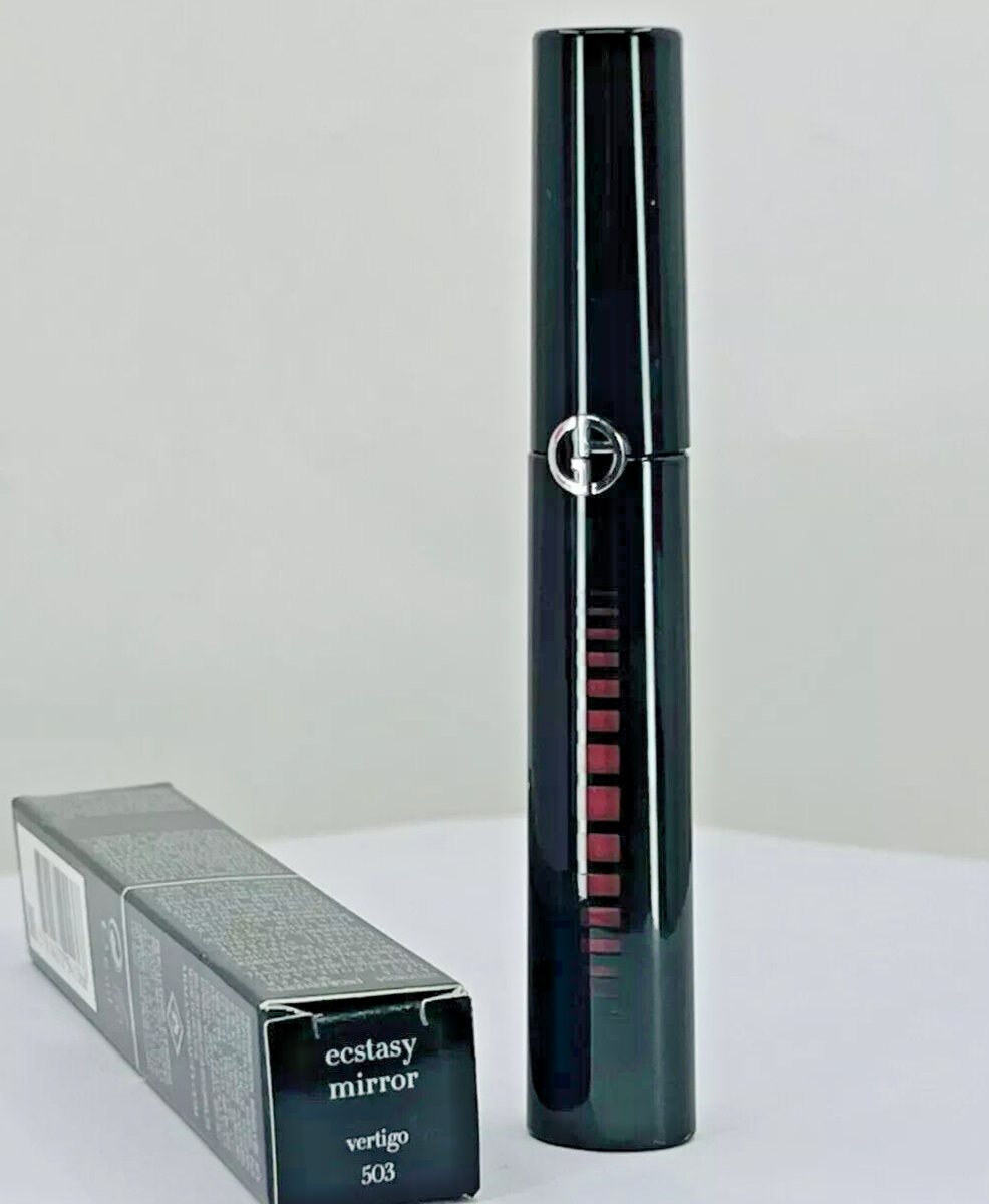 Giorgio Armani Ecstasy mirror #503 Vertigo lip lacquer NIB