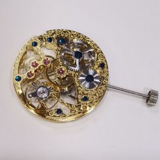 Seagull ST3600 Mechanical Golden Hollow Movement for ETA 6497 Second at 9