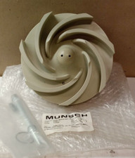 NEW MUNSCH CHEMICAL PUMP IMPELLER SEMI-OPEN 8 INCH  112325 130