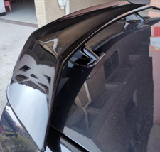 Rear Trunk General Wing Spoiler Glossy Black Universal For Mazda 3 Sedan Abs